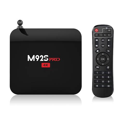 2018 Factory Direct Price Newest M92s Pro Smart Tv Box Amlogic S912 2gb
