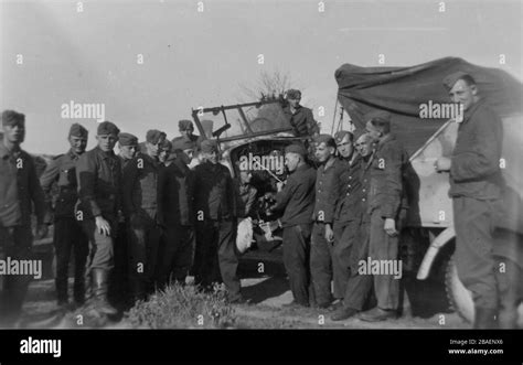 Seconda Guerra Mondiale Seconda Guerra Mondiale Foto Storica Dellinvasione Tedesca Truppe