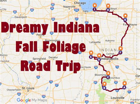 This Is The Best Fall Foliage Road Trip To Take In Indiana