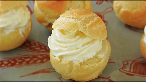 cream puffs recipe choux a la creme baking smity youtube