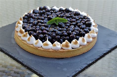 Tarte aux myrtilles