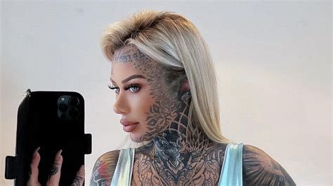 Britain S Most Tattooed Woman Hits Back As People Say She Took Her Ink Too Far Mirror Online
