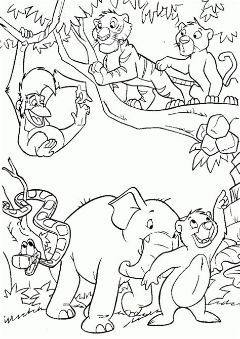 African Safari Animals Coloring Pages Coloring Home