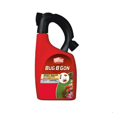 It also works on mites, wasps, termites, spiders and other listed insects (see product label for the complete list). Ortho Bug B Gon Insect Killer for Lawns & Gardens Ready-To ...
