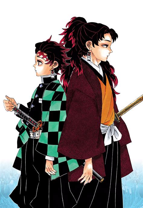 Really Nice Pic Of Tanjiro And I Assume His Dad From Chapter 191 R