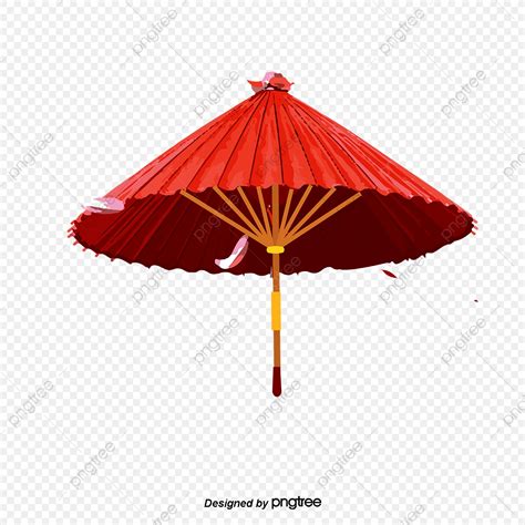 Romantic Japanese Umbrella Oil Paper Umbrella, Umbrella, Oil Paper Umbrella, Red Umbrella PNG 
