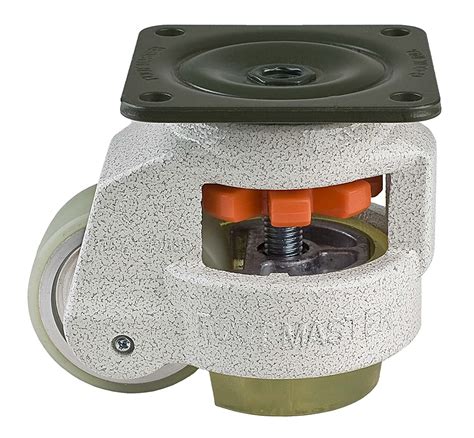 Footmaster Gd 80f U Urethane Wheel And Pad Leveling Caster 1100 Lbs