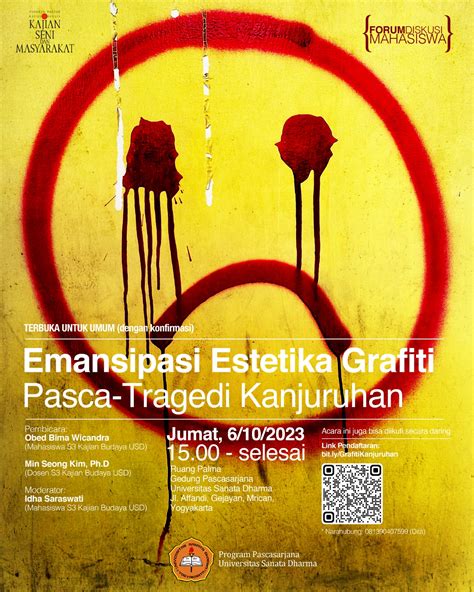 Forum Diskusi Mahasiswa Emansipasi Estetika Grafiti Pasca Tragedi