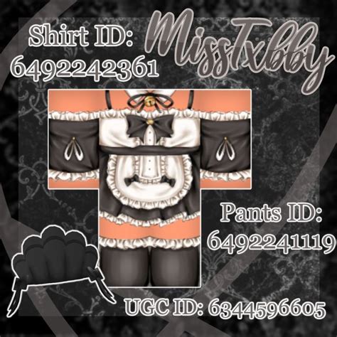 Maid Bloxburg Outfit Code