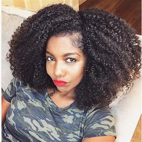 New Afro Kinky Curly Lace Front Wigs Long Black Synthetic Lace Front