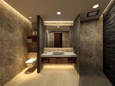 Desain kamar mandi elegan, atau maka, buatlah desain kamar mandi yang unik, berbeda tapi disesuaikan dengan selera kamu. 11 Inspirasi Ide Desain Kamar Mandi Minimalis Eksotis Desain Terbaru