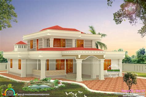 5 Bedroom 2800 Sq Ft Modern Home Kerala Home Design And Floor Plans