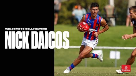 Draft Highlights Nick Daicos Youtube