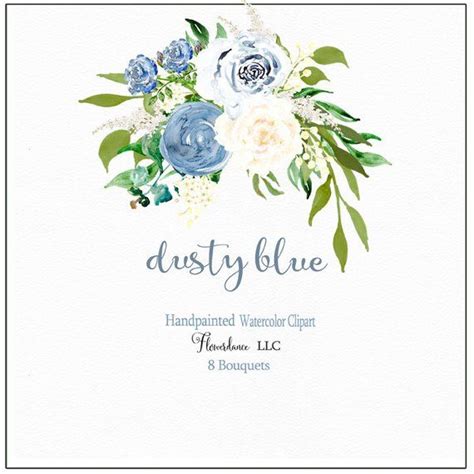 Alibaba.com offers 13,299 real blue flowers products. Dusty Blue Watercolor Roses Bouquet Arrangement Clipart in ...