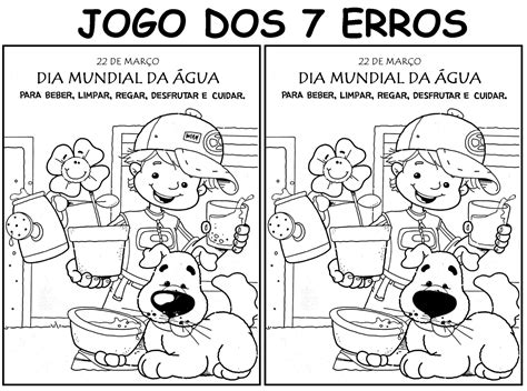 Atividades Do Dia Da Agua 1 Ano