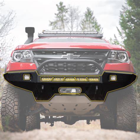 2021 2022 Chevy Colorado Zr2 Stealth Fighter Front Bumper