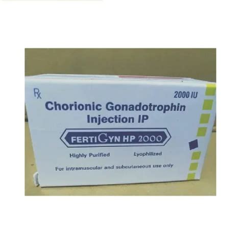 Fertigyn HP 2000 Human Chorionic Gonadotropin HCG Female