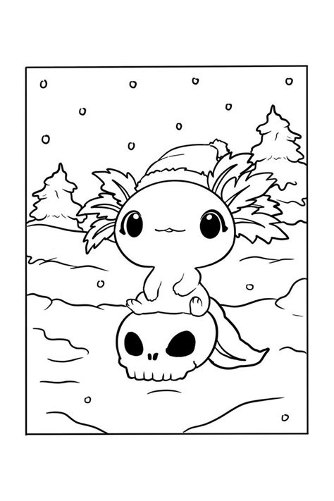 Christmas Pastel Goth Cute And Creepy Coloring Book Kawaii And Spooky