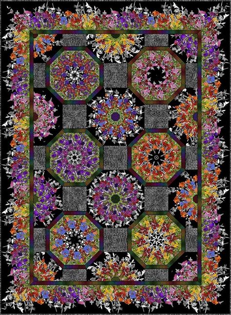 In The Beginning Kaleidoscope Quilt Pattern 400per Pattern Preorder