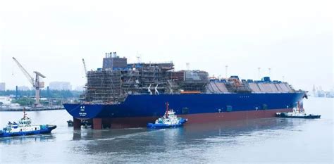Hudong Zhonghua Launches Fourth Cosco Lng Carrier Lng Prime