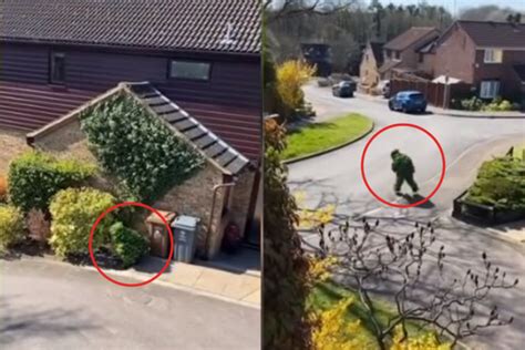 Couple Spot Neighbor Escaping Lockdown By Dressing As A Bush