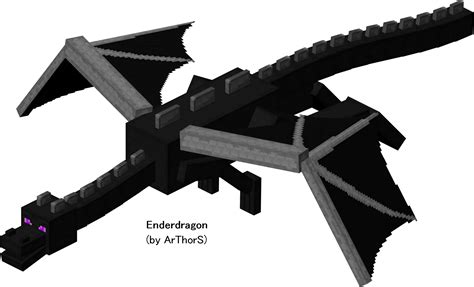 Enderdragon Papercraft Minecraft Ender Dragon Minecraft Mobs