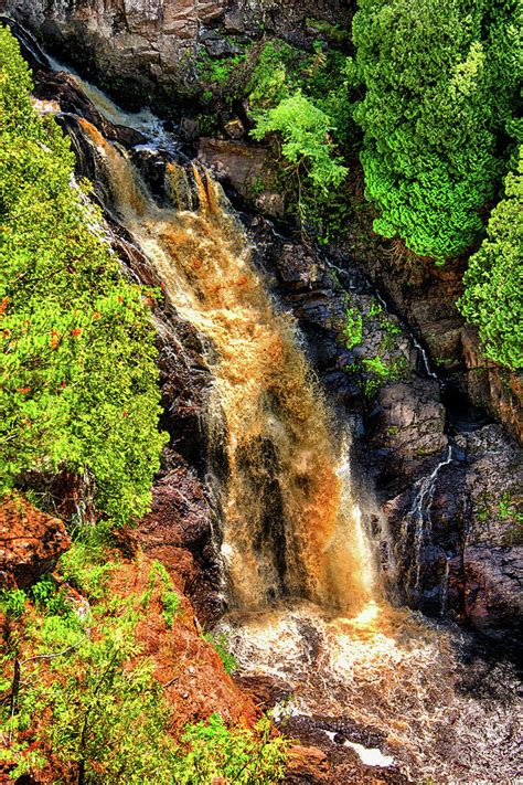 Big Manitou Falls Photograph By Jonah Anderson Pixels