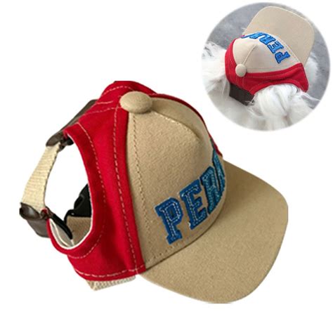 Casual Dog Cap Summer Sporting Canvas Cap For Dogs Puppy Pets Baseball