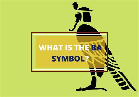 The Ba Ancient Egypts Symbol Of Soul And Immortality Symbol Sage