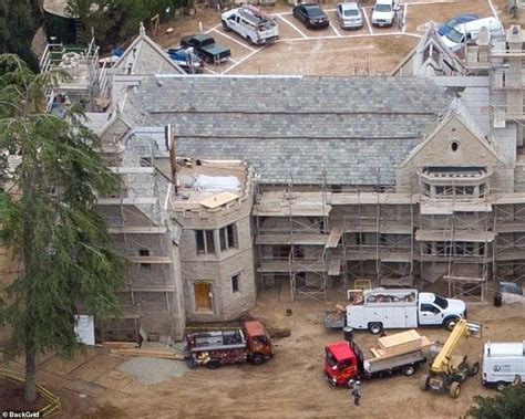 New Aerial Images Reveal Playboy Mansion Remodeling Progress After 2