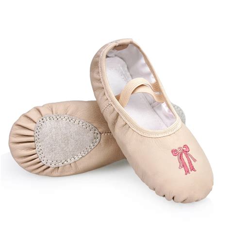 Girls Children Kids Pu Soft Sole Ballet Dance Practice Shoesballet