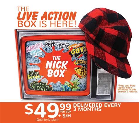 The Nick Box Retro Nickelodeon Shipped To You Nickelodeon The
