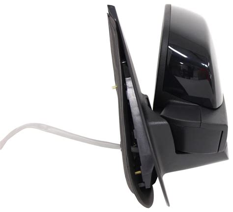 2012 Chevrolet Silverado K Source Replacement Side Mirror Electricheated Black Driver Side