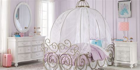 4.5 out of 5 stars. Disney Princess White 6 Pc Twin Carriage Bedroom ...