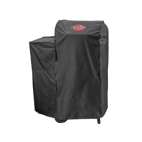 Char Griller Patio Pro Grill Cover 30 In W X 42 In H Black Charcoal