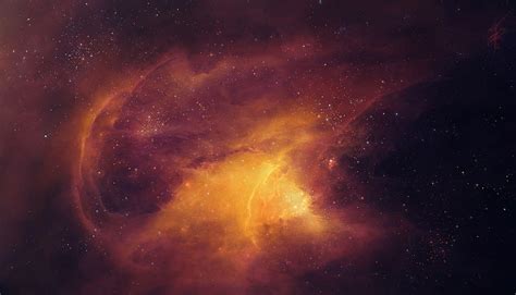 Orange Space Wallpapers Top Free Orange Space Backgrounds