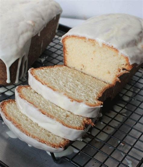 The secret is starting off with a pound cake mix. Easy Holiday Eggnog Pound Cake | TheBestDessertRecipes.com