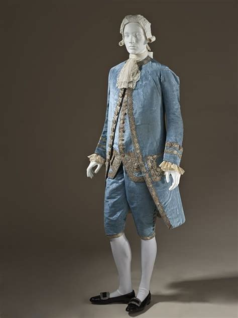 France Man’s Suit Circa 1760 18th Century Clothing 18th Century Costume 18th Century Fashion