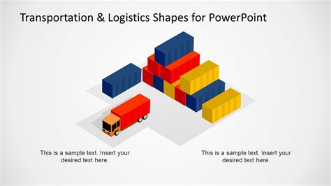Transportation And Logistics Shapes For Powerpoint Slidemodel