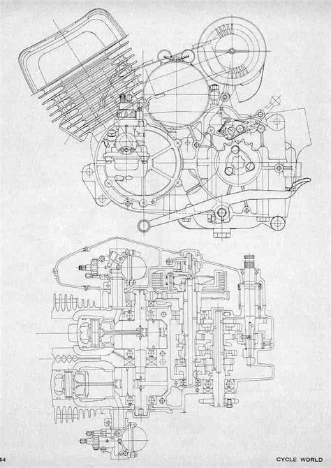 Printable Engine Blueprint Sheet