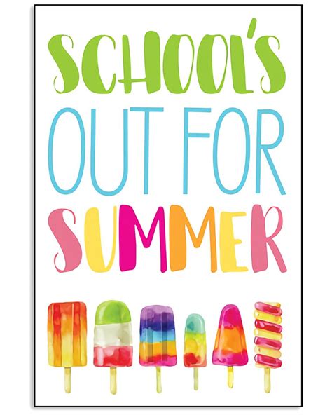School Out For Summer