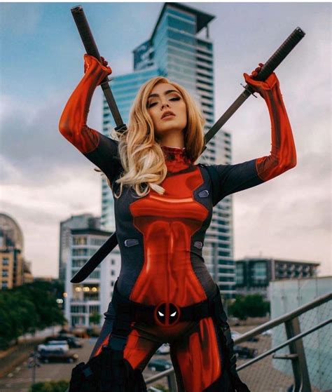 lady deadpool by caitlinchristinee r cosplaybabes