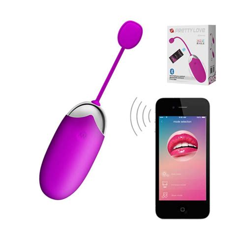Sex Products Vibrators Pretty Love Usb Rechargable Bluetooth Wireles App Remote Control Egg