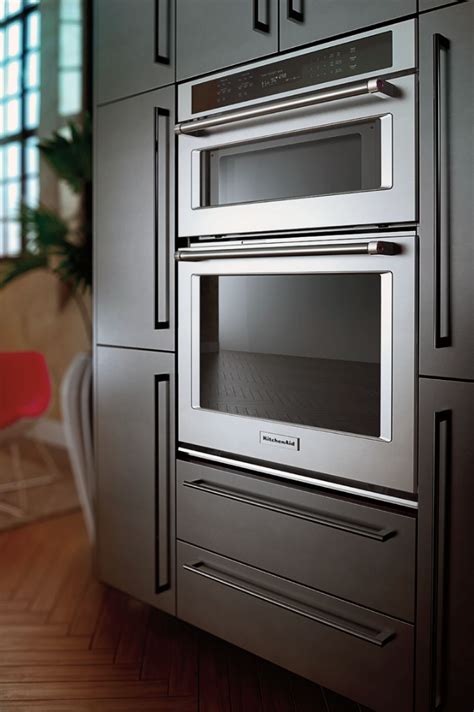 Kitchenaid 30 Single Electric Convection Wall Oven With Built In