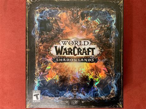Close Up Pictures World Of Warcraft Shadowlands Collectors Edition