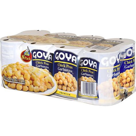 Amazon 8 Pack Goya Foods Chick Peas Garbanzo Beans 749 Was 1112