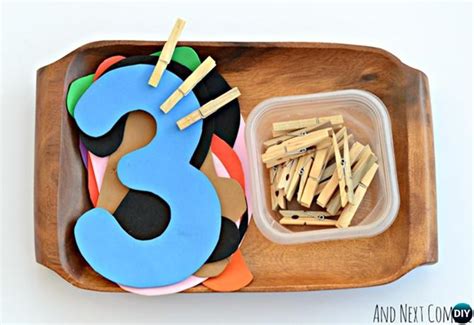 It's easy to put together preschool counting activities. Easy Fun Kids Math Learning Tricks Games