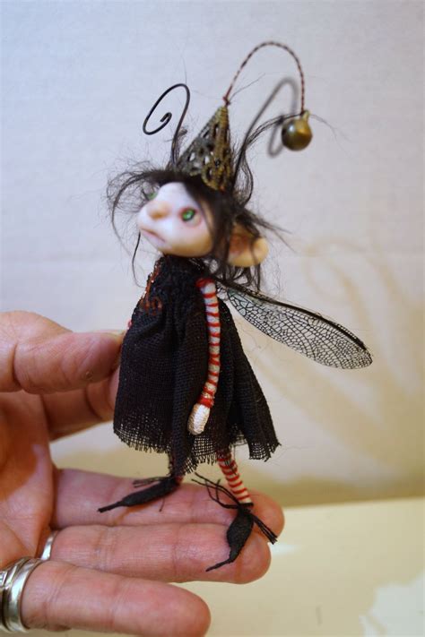 Pin On One Of A Kind Fairies Dolls On Etsy Ooak Fairies Gnomes And