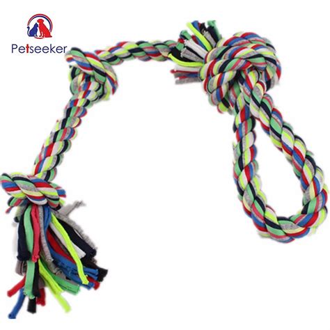 Brand New Pet Toys Knottings Cotton Rope Tug Training Pet Toys Puppy