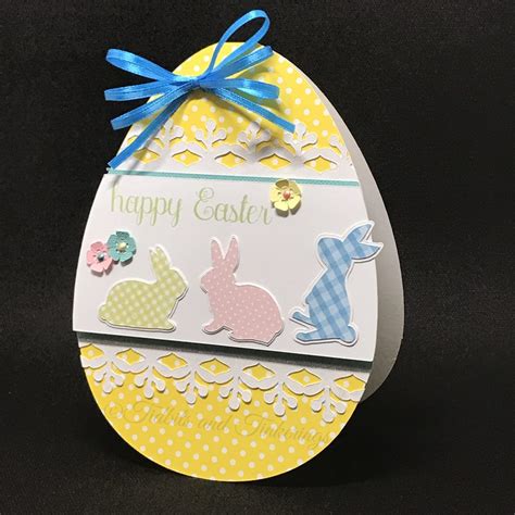 Egg Shaped Easter Card Tidbits And Tinkerings